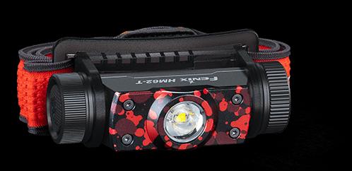 Image du produit Fenix HM62-T, Lampe frontale à LED, 1200 lumens, Magma (1200 lm)