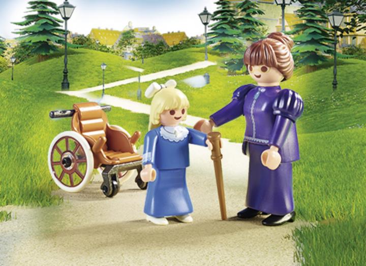Actual product image Playmobil Clara with father and Fräulein Rottenmeier (70258, Playmobil Heidi)