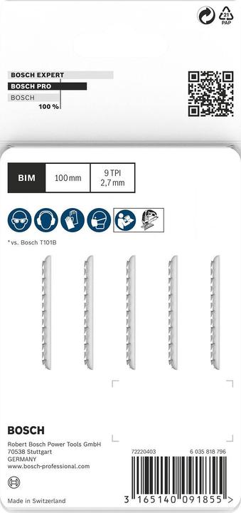 Produktbild Bosch Professional Zubehör PRO Hardwood clean T101BF