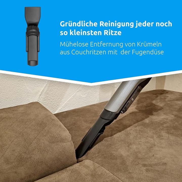 Image du produit TechniSat TSAT TechniMax AS Mini aspirateur à batterie Autonomie jusqu'à 30min EPA 11 560g anth