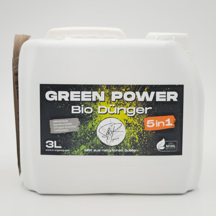 Immagine prodotto SR Organics Green Power 3l + Vegan Photsphor Boost Bag 30g (3.63 kg)