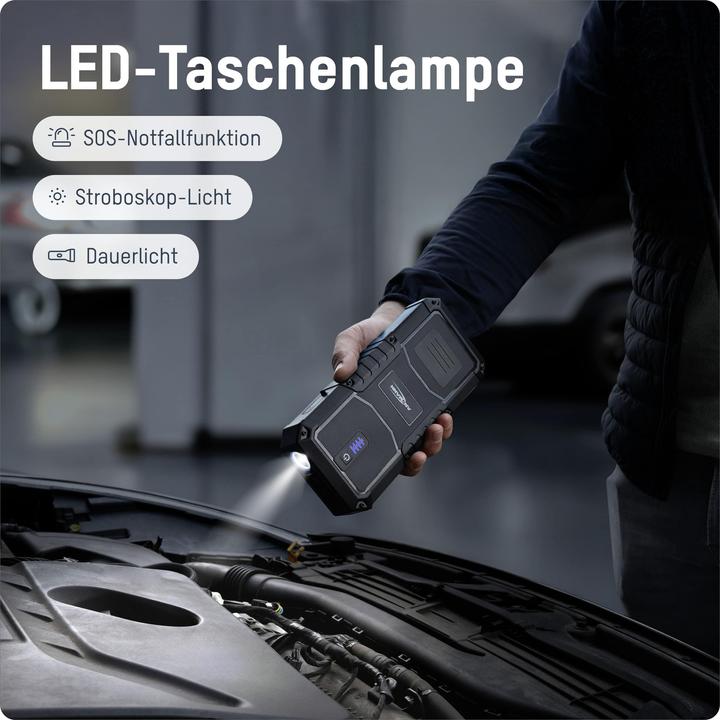 Actual product image Ansmann Jump Starter 16.0 (2500 A, 16000 mAh)