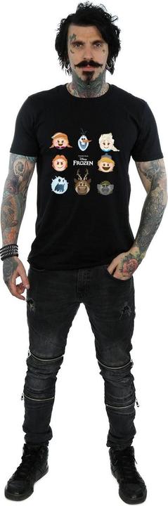 Actual product image Disney Mens Frozen Heads T-Shirt (M)