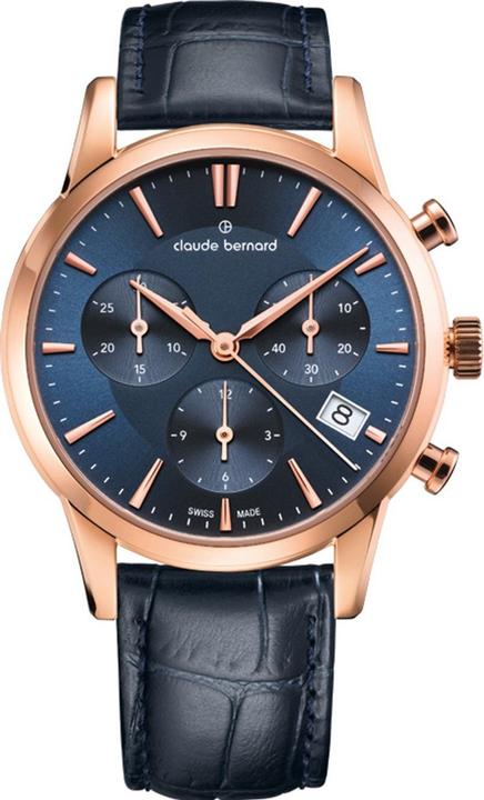 Actual product image Claude Bernard Classic Jolie Chronograph (Analogue wristwatch, Chronograph, Swiss made, 35 mm)