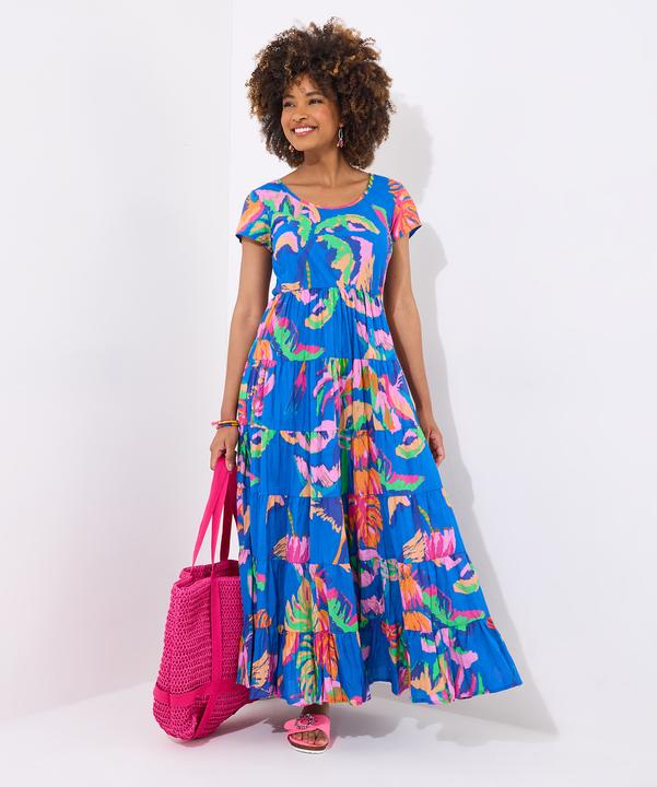 Produktbild Joe Browns Tropical Print Crinkle Cotton Dress (18)