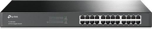 Actual product image TP-Link TL-SG1024 Network Switch Unmanaged L2 Gigabit Ethernet 101001000 Black (24 Ports)