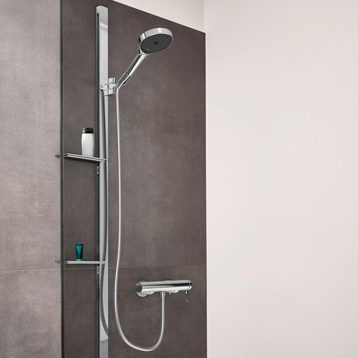 Actual product image hansgrohe HG single lever shower mixer FINORIS exposed chrome