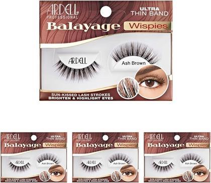 Produktbild Ardell False Lashes - Balayage Wispies Ash Brown (Künstliche Wimpern)