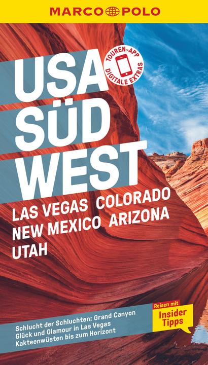 Produktbild Reiseführer USA Südwest, Las Vegas, Colorado, New Mexico, Arizona, Utah (Deutsch, Karl Teuschl, 2022)