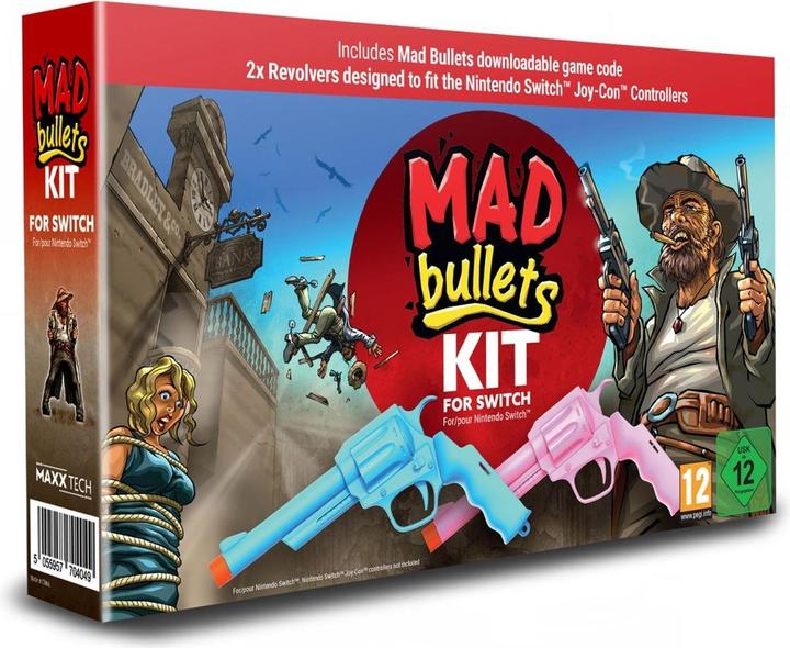 Produktbild Maxx Tech Mad Bullets Kit (incl. game code in box) (Switch)