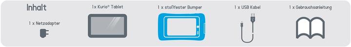 Produktbild KD Toys Kurio Tab Ultra 2 blau (Französisch, Italienisch, Deutsch)