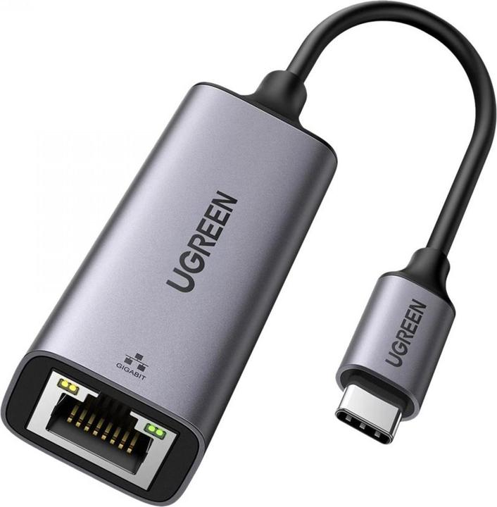 Ugreen Gigabit Ethernet Adapter (USB-C 3.1 Gen 1, RJ45 (1x))
