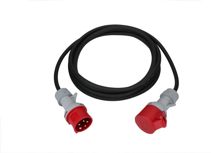 Image du produit Max Hauri Câble de rallongue CEE 5P 1.50 16A 400V 5 m (5 m, CEE 16/5)