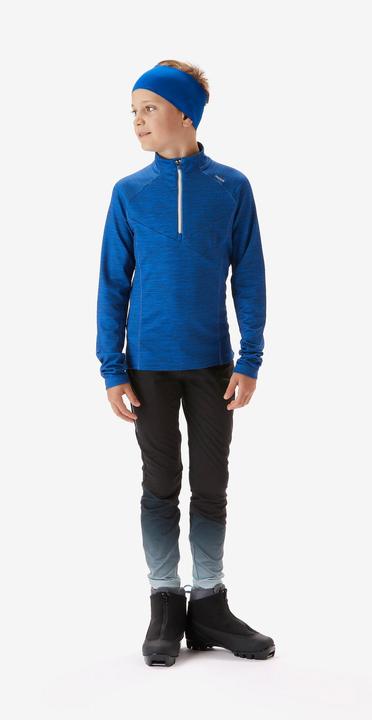 Produktbild Inovik Langlaufshirt Kinder langarm - XC S TS 100 blau (152)