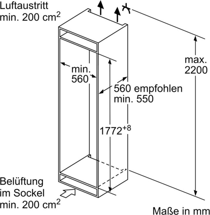 Actual product image Bosch Hausgeräte KIN86VSE0 (260 l)