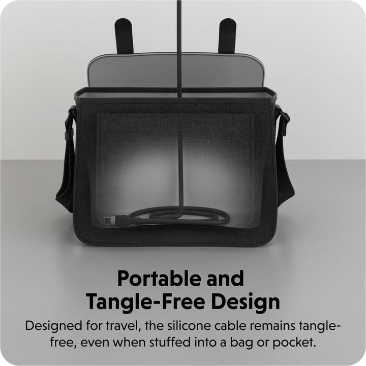 Actual product image Targus HyperJuice Silicone USBC/Lightning60W BK (1.50 m, USB 2.0)
