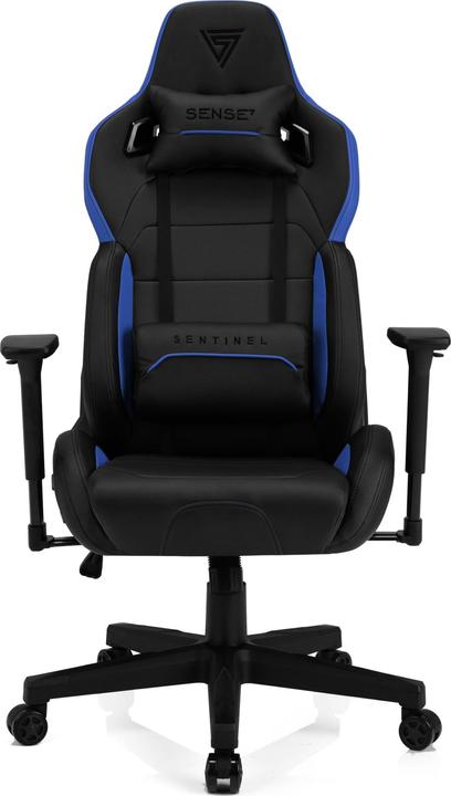 Image du produit Sense Chaise de jeu Sense7 Sentinel Gaming Chair, Noir-bleu