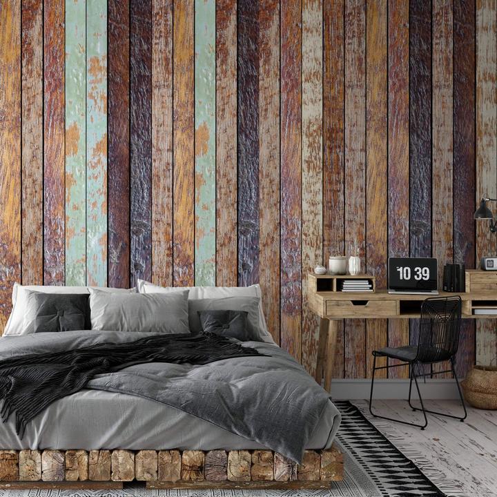Produktbild Trenddeko Vintage Holzwand (384 x 260 cm)