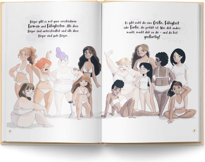 Actual product image Zuckersüss Die Anleitung zur Selbstliebe: Liebe deinen Körper (German, Jessica Sanders, Carol Rossetti, 2020)