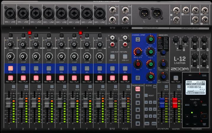 Image du produit Zoom L-12 LiveTrak (Studio et mixeur live)