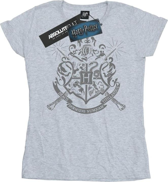 Hogwarts Badge Wands TShirt
