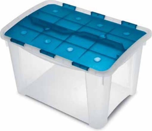 Immagine prodotto Terry Store-Age Home Box 40 Armadietto portaoggetti Rettangolare Trasparente (40 l)