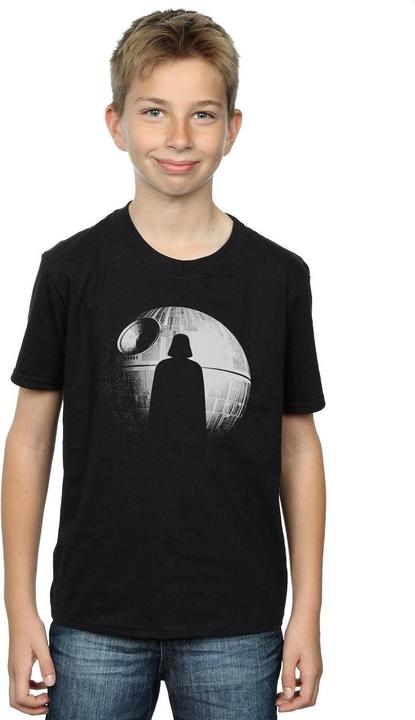 Produktbild Star Wars Rogue One Death Star Vader Silhouette TShirt Jungen (140, 146)