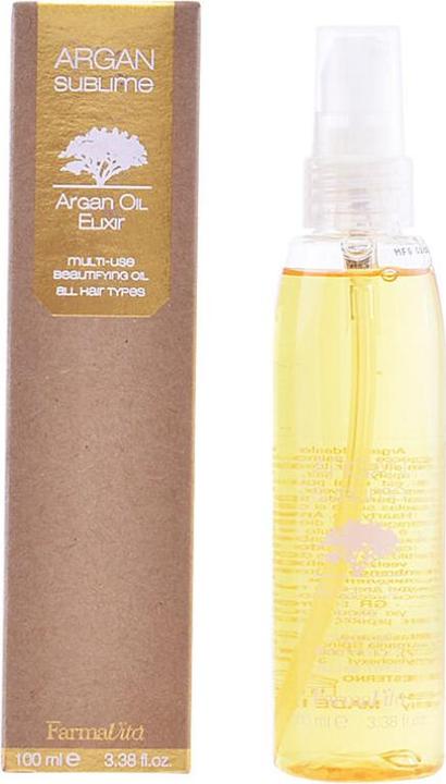 Farmavita Argan Sublime Oil Elixir, 100 ml, Spray bottle, Women, Argan oil, 1 pc(s), Box (100 ml)