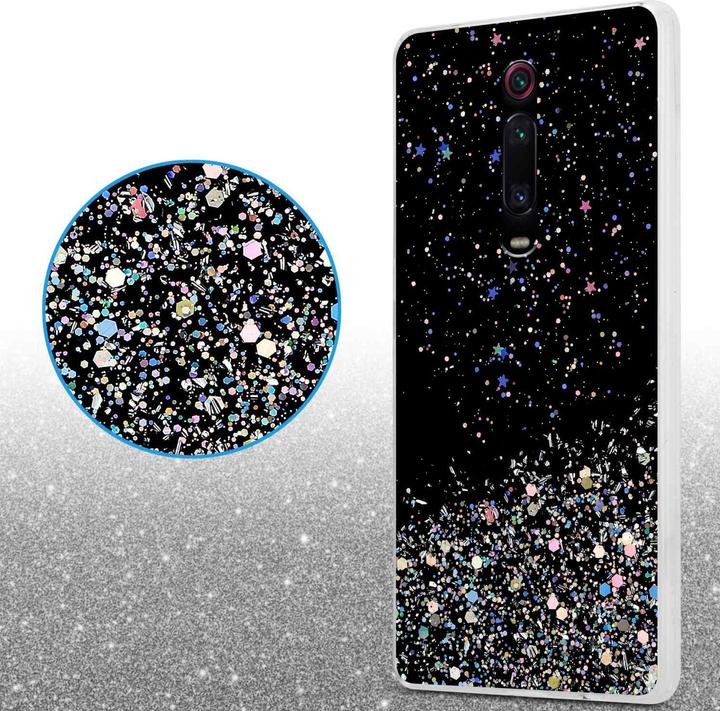 Immagine prodotto Cadorabo Custodia in TPU con glitter per Xiaomi Mi 9T / Mi 9T PRO / RedMi K20 / RedMi K20 PRO (Xiaomi Redmi K20 Pro, Xiaomi Redmi K20, Mi 9T Pro)