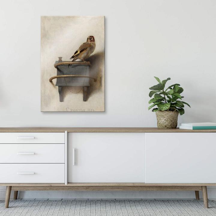 Produktbild Trenddeko Der Distelfink (40 x 60 cm)