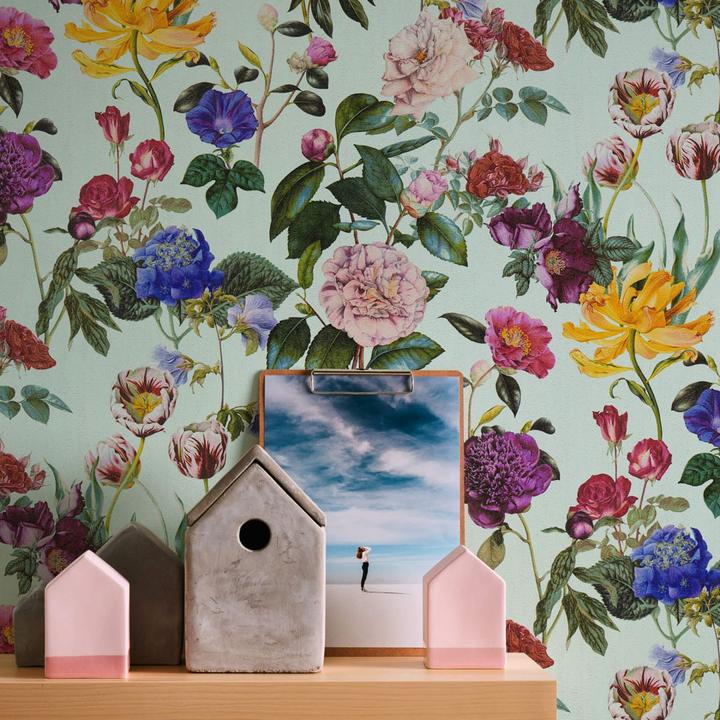 Actual product image Jette Joop Livingwalls Jette 5 tropical floral natural (53 x 1005 cm)