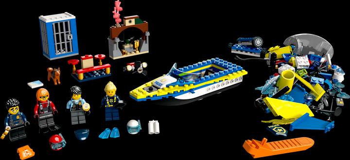 Produktbild LEGO Detektivmissionen der Wasserpolizei (60355, LEGO City)