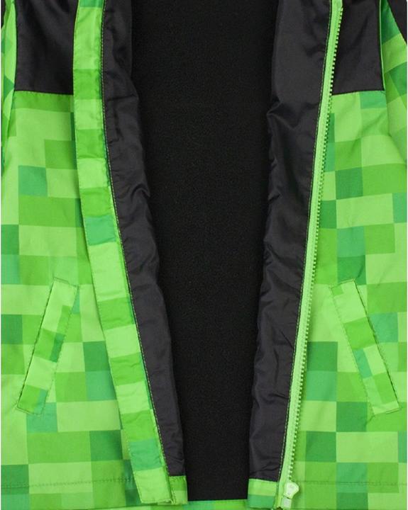 Actual product image Minecraft Jacket Waterproof With HoodÂ Boys (140)