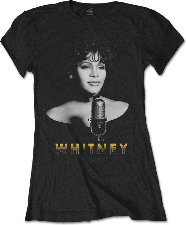 Whitney Houston Black & White Photo (Girlie)