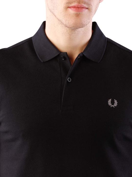 Actual product image Fred Perry Plain Polo Shirt black (S)