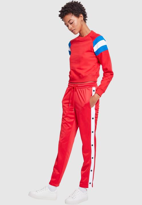 Actual product image Urban Classics Ladies Sleeve Stripe Crew (XL)