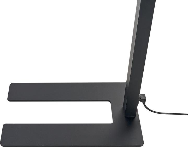Actual product image Beliani Floor lamp LED metal black 194 cm rectangular MENSA (10800 lm, E27)