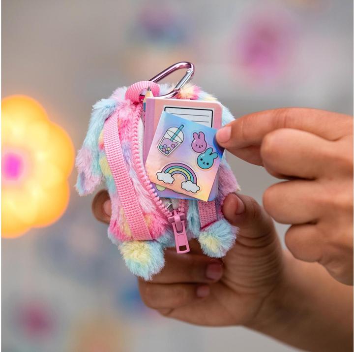 Produktbild Real Tier-Rucksack Plüsch ass. (12) (10 cm)