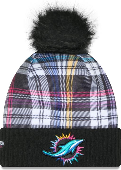Produktbild New Era Damen Winter Mütze Crucial Catch Miami Dolphins