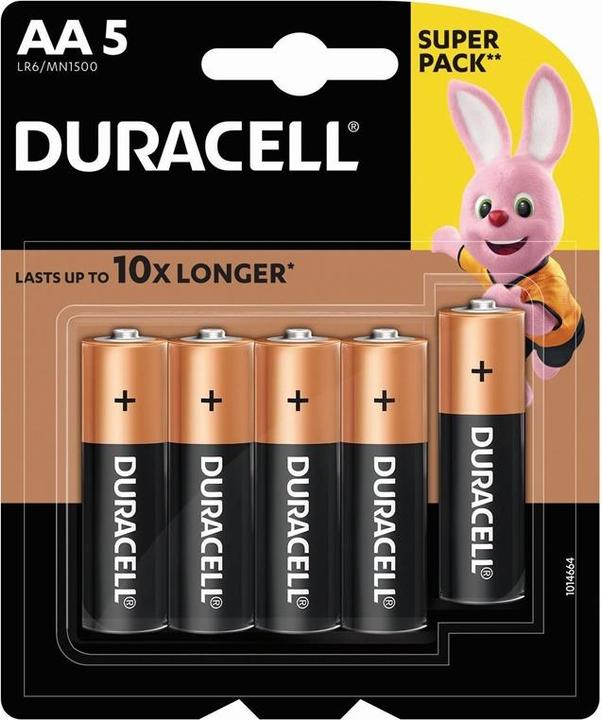 Image du produit Duracell Batteries AA 5 Pce (5 pcs)