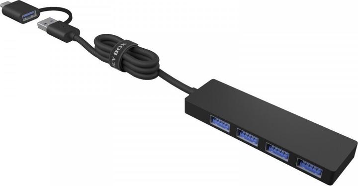Immagine prodotto Icy Box IB-HUB1424-C3 (USB-A, USB-C, 4 Porti)