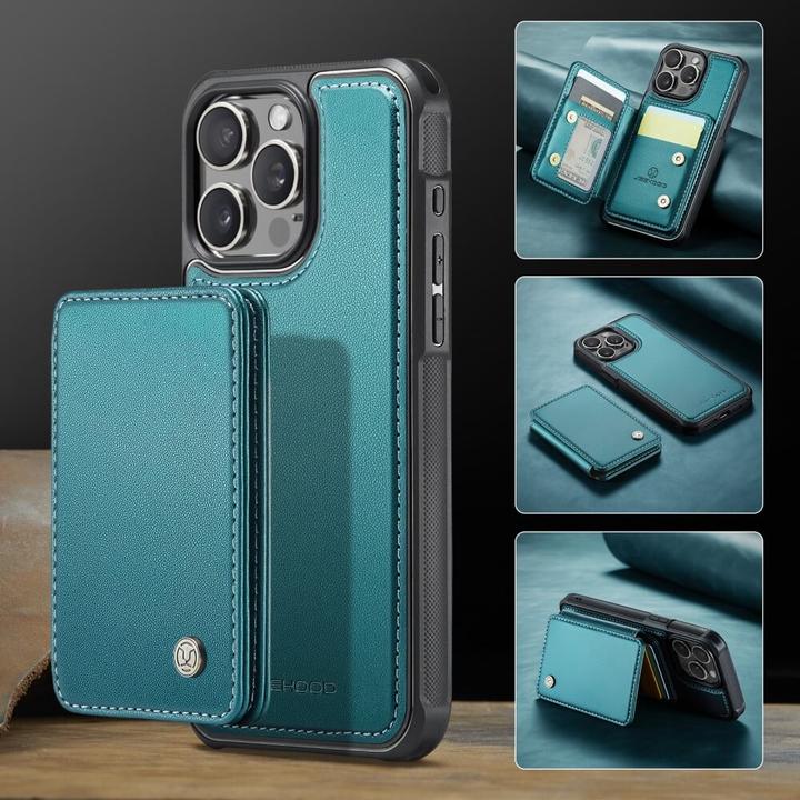 Produktbild Cover-Discount iPhone 16 Pro - 2-in-1 Backcover mit Kreditkarten-Etui (Apple iPhone 16 Pro)