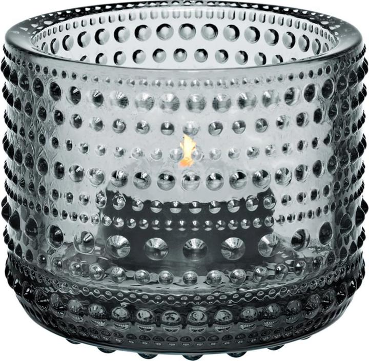Iittala Teelichthalter aus Glas (Ø 7.5 x 6.5 cm)