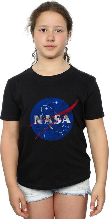 Produktbild Nasa Classic Insignia Logo Distressed TShirt Mädchen (140, 146)