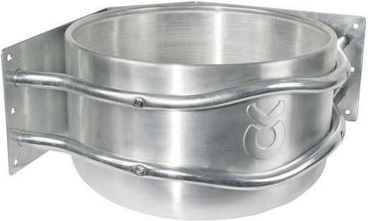 Kerbl Aluminium-Futtertrog gerade Montage (18 l)