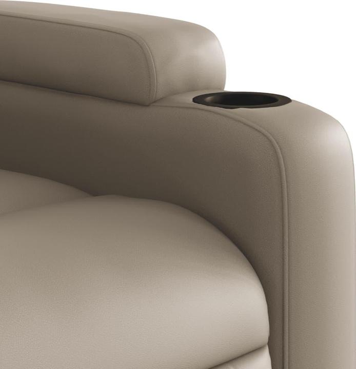 Image du produit VidaXL Fauteuil relax releveur électrique Cappuccino Similicuir