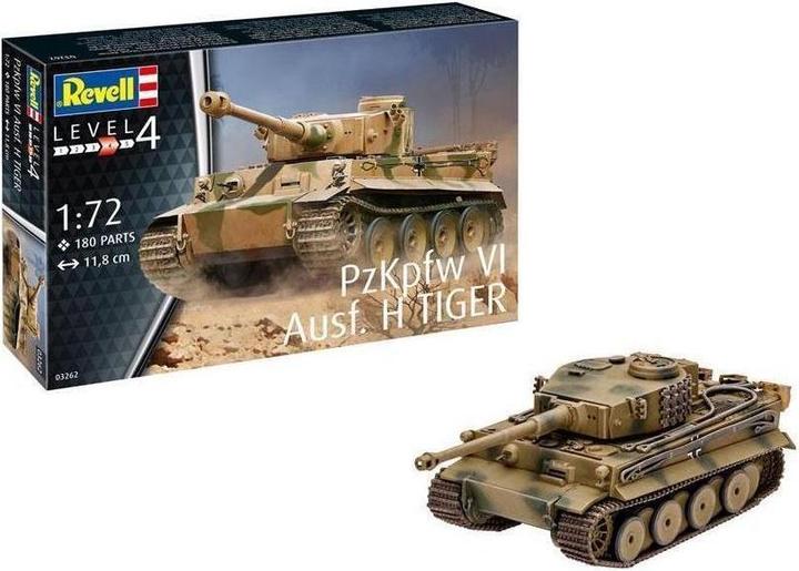 Actual product image Revell PzKpfw VI Ausf. H Tiger