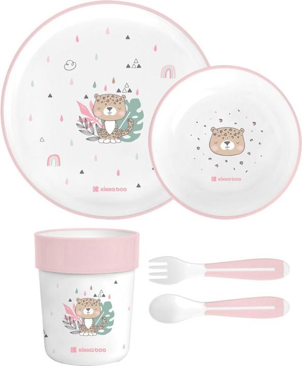 Image du produit Kikkaboo Set vaisselle enfants Savanna