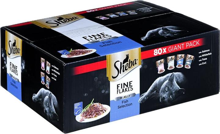 Image du produit Sheba Fine Flakes (Adulte, 80 pcs, 6800 g)