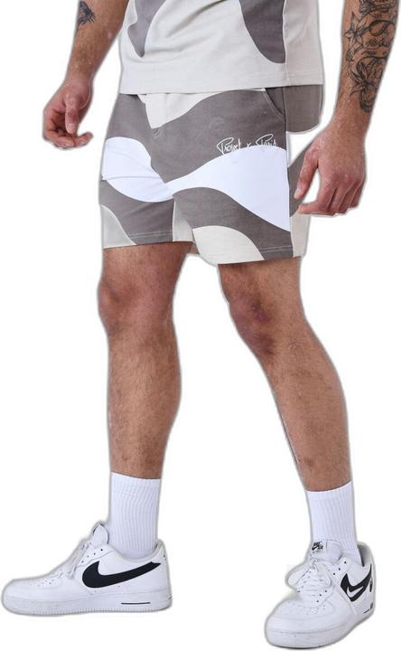 Image du produit Project X Paris short tricolore effet vague (M)